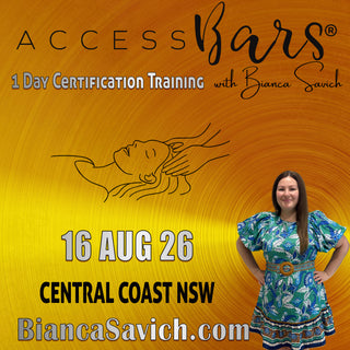 16 August 2026 - Access Bars Class Central Coast NSW